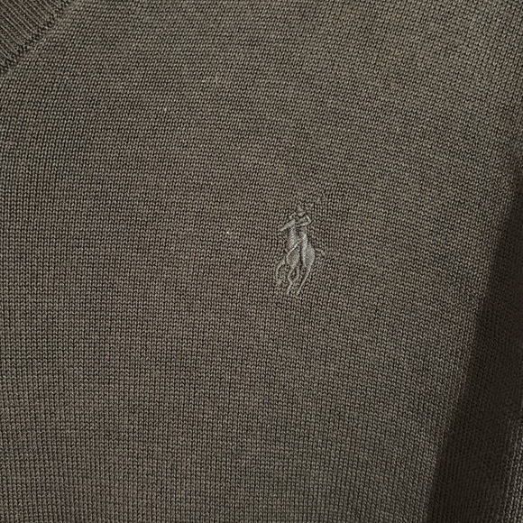 Men’s dark green Ralph Lauren sweater - Picture 2 of 4